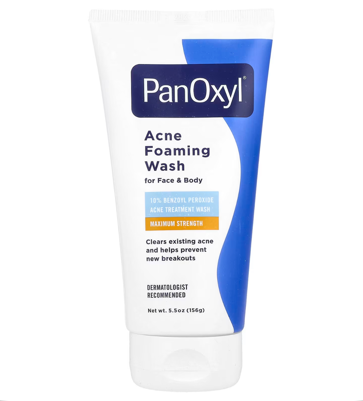 IMG_0832 Гель для вмивання з бензоїл пероксидом 10% Panoxyl Creamy Acne Wash 10% Benzoyl Peroxide, 156 г - Зображення 1
