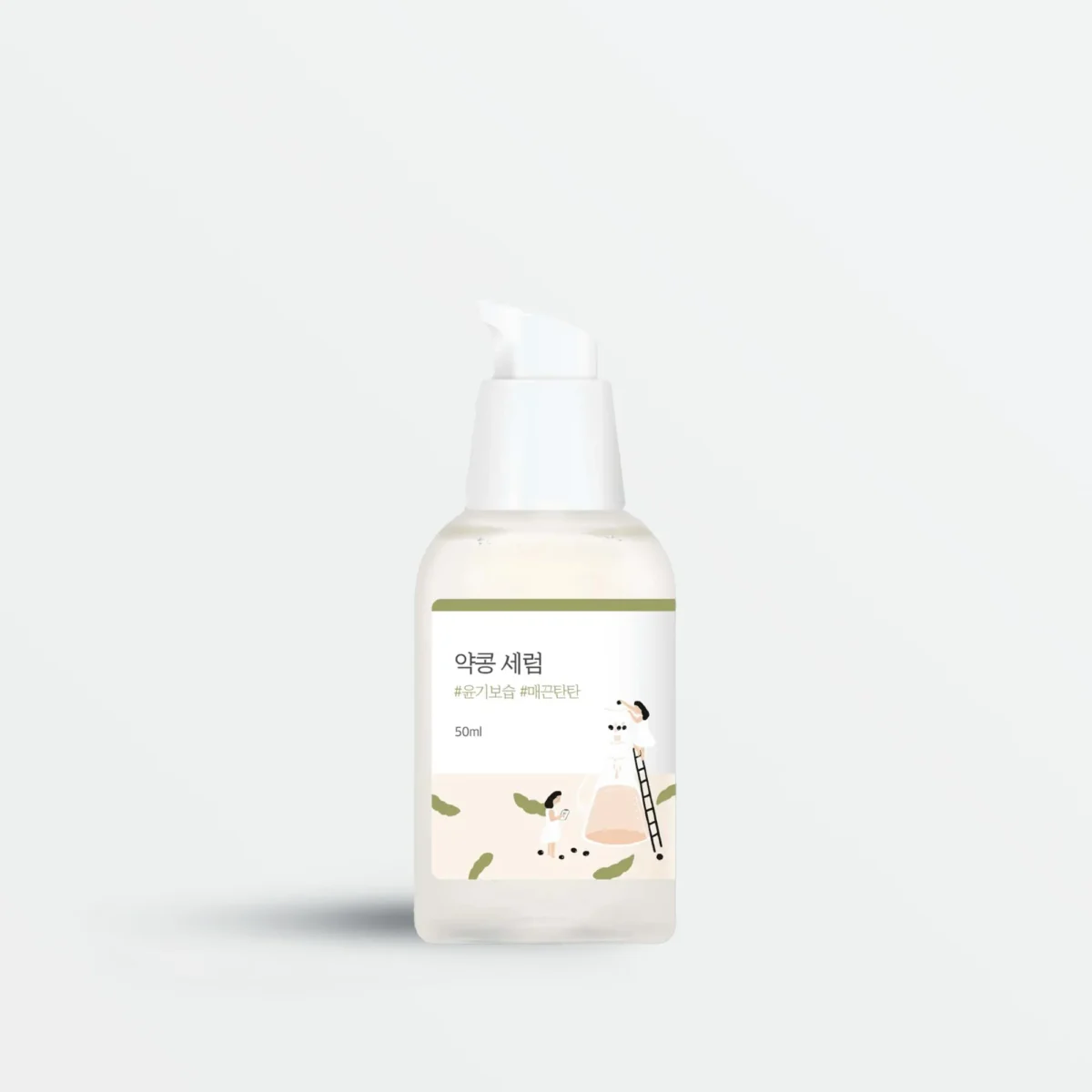 Поживний серум з екстрактом чорних соєвих бобів Round Lab Soybean Serum, 50 мл - Зображення 3