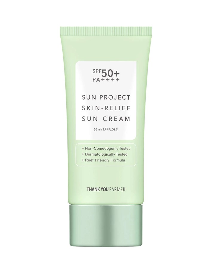 IMG_0918 Заспокійливий сонцезахисний крем Thank You Farmer Sun Project Skin Relief Sun Cream, 50 мл - Зображення 1