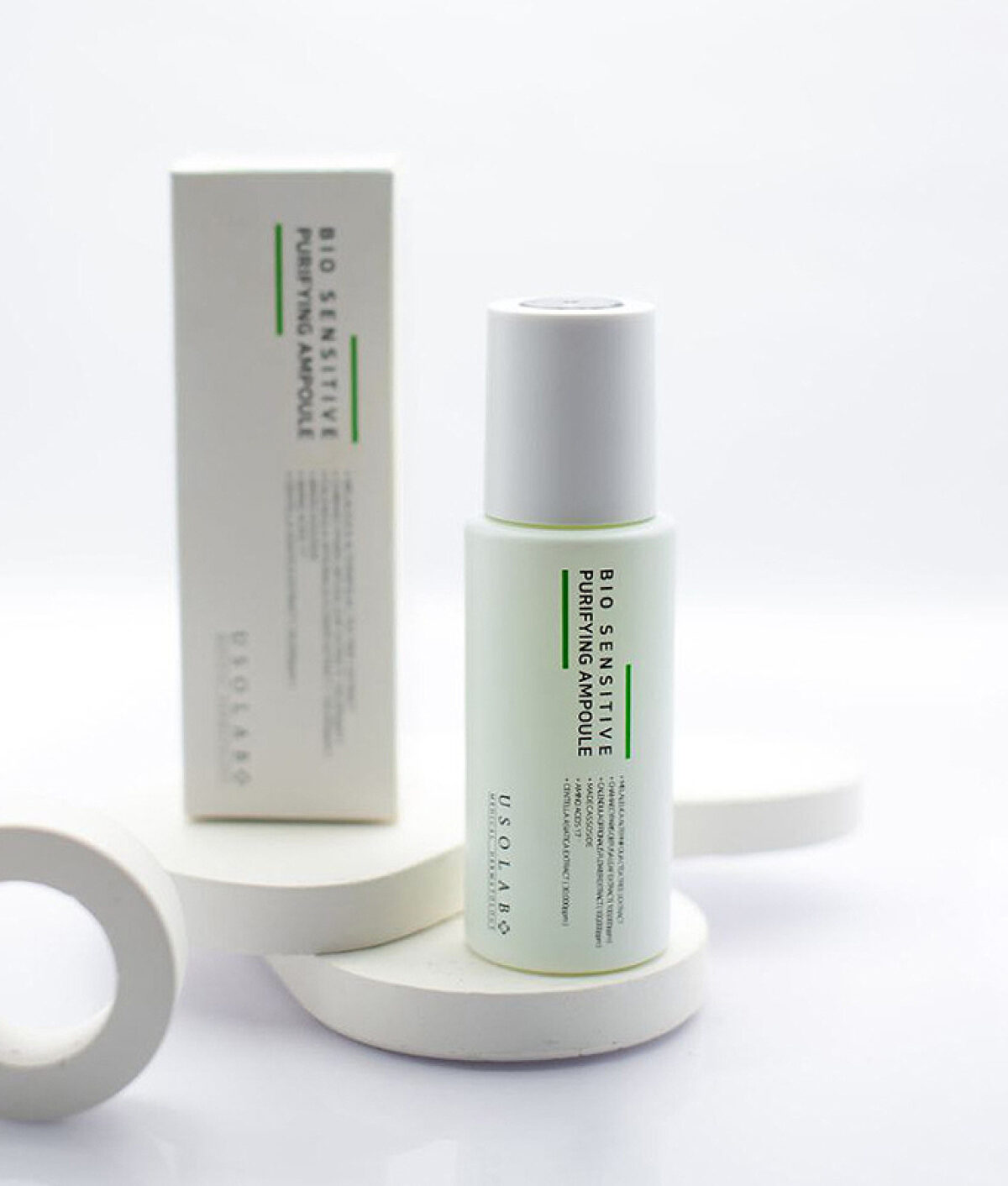 Ампульна сироватка для проблемної шкіри USOLAB Bio Sensitive Purifying Ampoule, 50 мл - Зображення 2