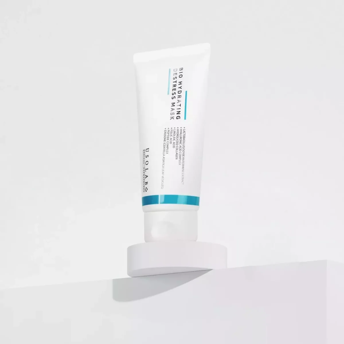 Відновлююча зволожуюча та протинабрякова маска USOLAB Bio Hydrating Destress Mask , 100 мл - Зображення 2