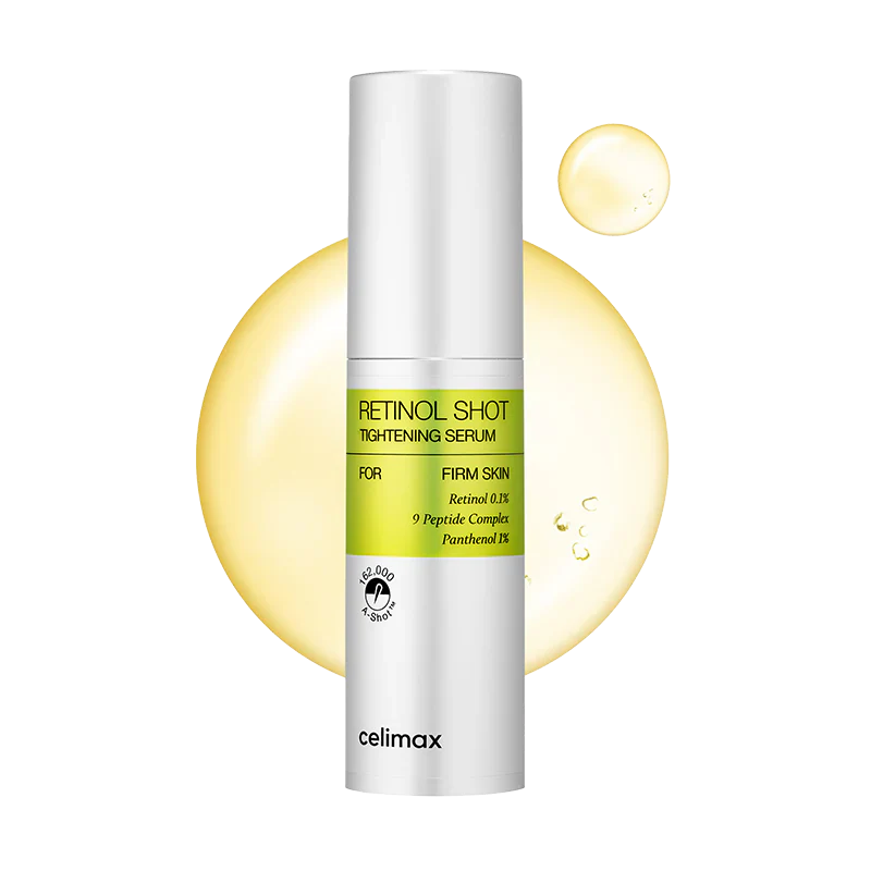 IMG_5769 Сироватка для обличчя з ретинолом 0.1% і пептидами CELIMAX The Vita-A Retinol Shot Tightening Serum, 30 мл - Зображення 1