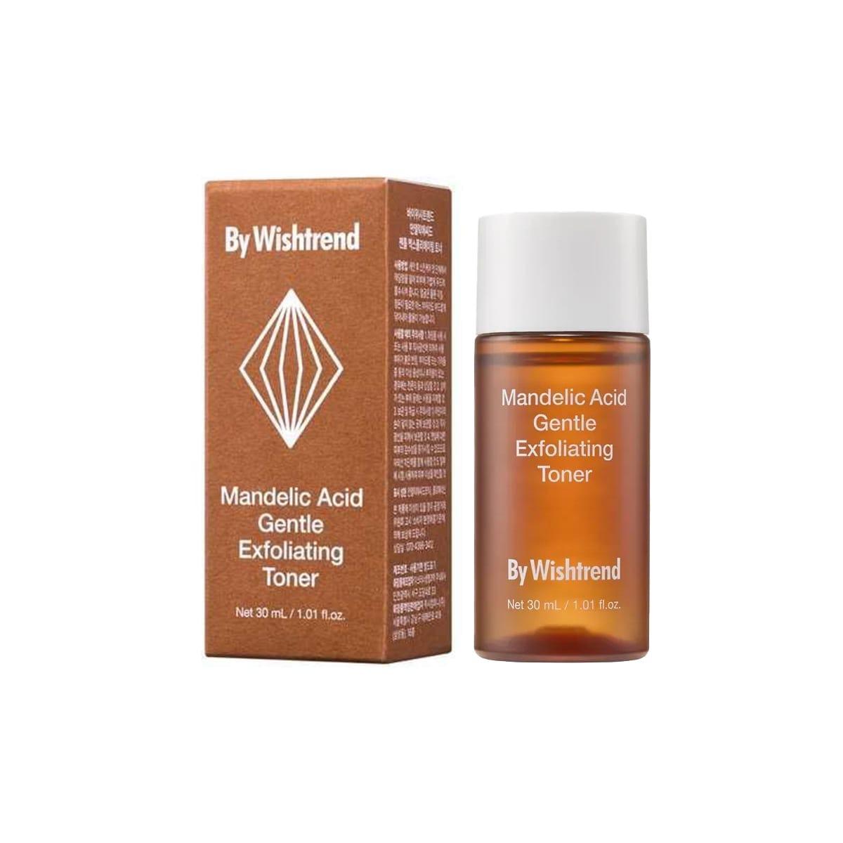 IMG_8605 Мигдальний тонер BY WISHTREND Mandelic Acid Gentle Exfoliating Toner, 30 мл - Зображення 1
